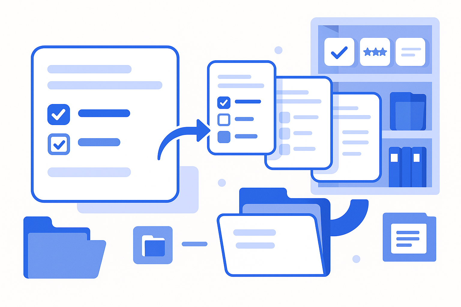Survey duplication and global libraries