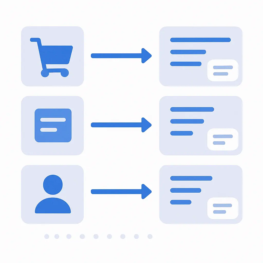 Automated survey triggers based on events