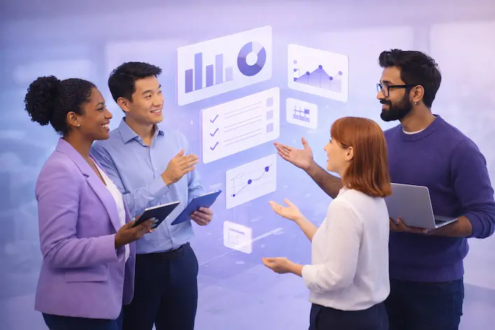 Teams collaborating with SurveyMethods